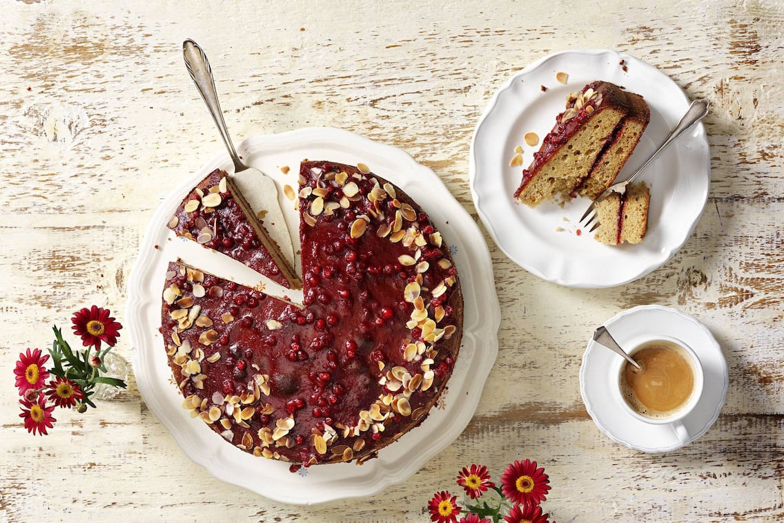 Hadntorte, Torte, Rezept, Servus, Kärnten, Preiselbeeren